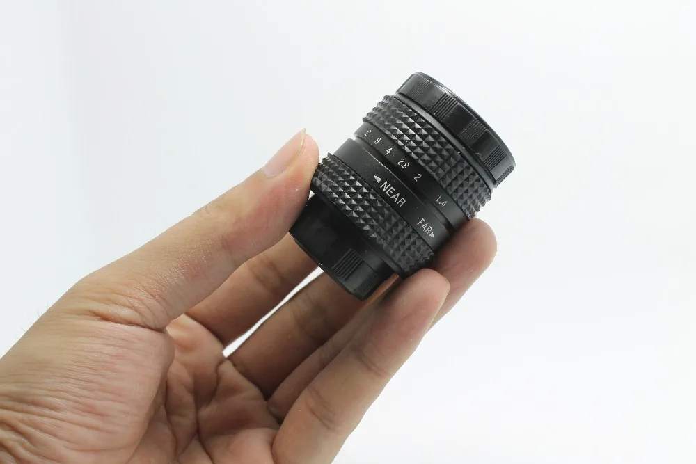 Fujian 25 мм F1.4 CCTV TV Movie lens + c Mount to nex для Sony Бесплатная доставка и номер