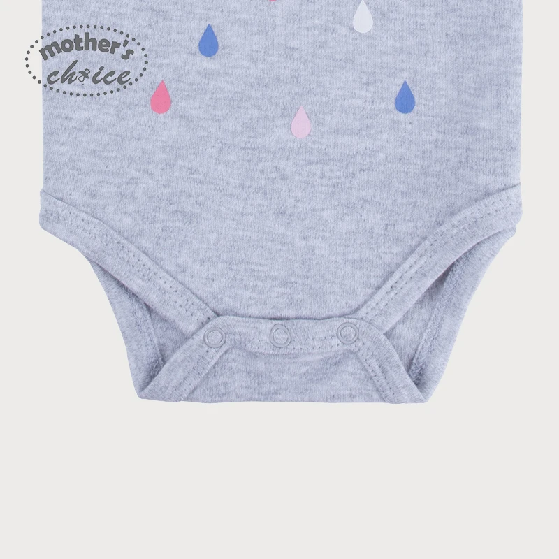 Матери выбор 100% хлопок Ребенка с длинными рукавами комбинезон новорожденного