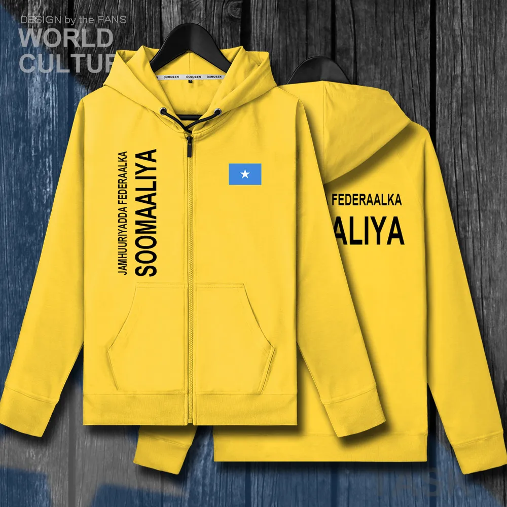 Somalia Soomaaliya SOM SO мужские флисовые толстовки на молнии Зимние трикотажные куртки и
