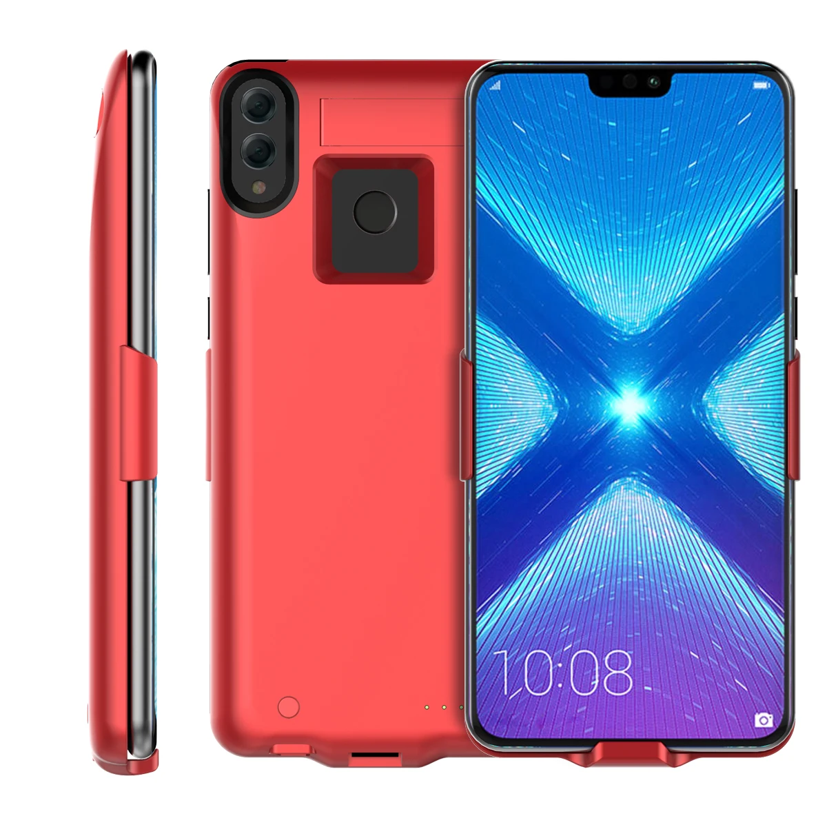 Чехол для huawei Honor 8X6500 мАч, зарядное устройство, дополнительный аккумулятор, запасной внешний аккумулятор с подставкой для Honor 8X, чехол для телефона