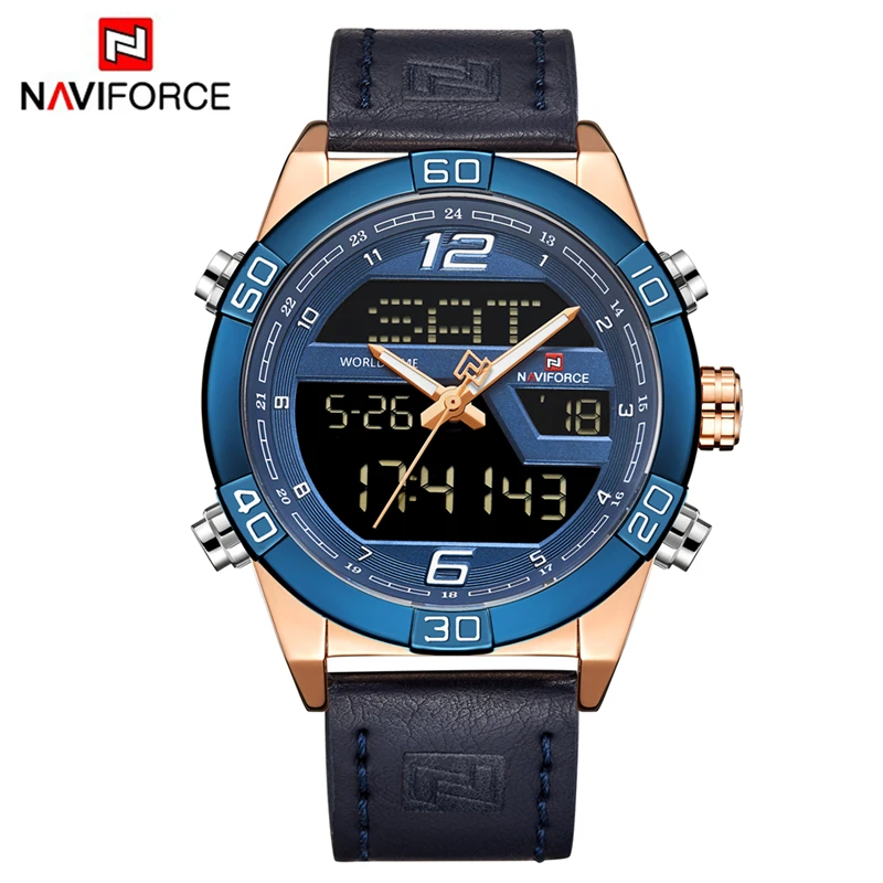 NAVIFORCE часы для мужчин Топ люксовый бренд мужские модные спортивные