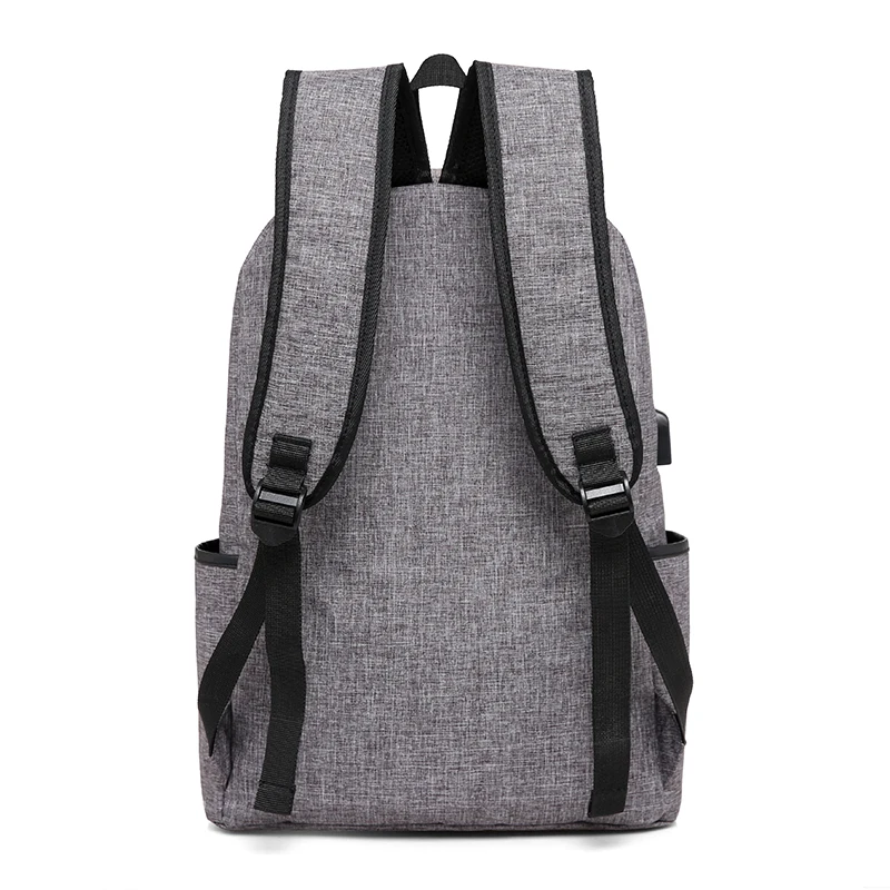 Модный мужской рюкзак для студентов школьные сумки внешний USB зарядка ноутбука
