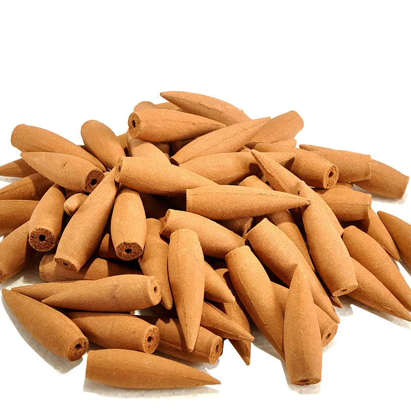 22 шт. конусы для благовоний из сандалового дерева с держателем|smoke backflow|incense towercones