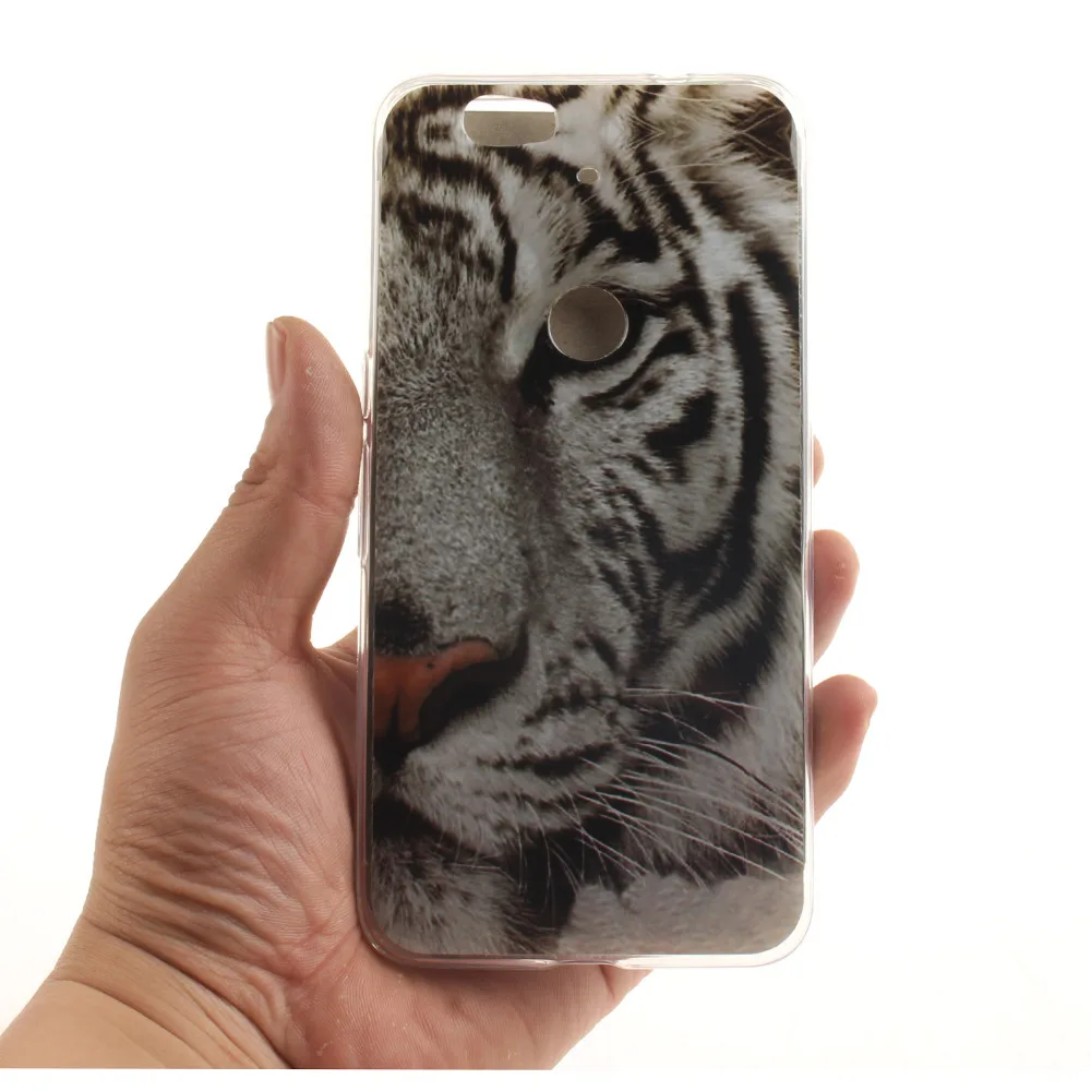 Cartoon Pattern Soft TPU IMD Silicone Phone Back Case Cover FOR Huawei NEXUS 6P TX | Мобильные телефоны и аксессуары