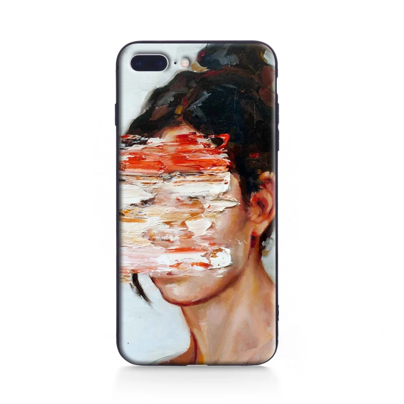 2 soft case Чехол с рисунком Trippy, мягкий силиконовый чехол для телефона, чехол для iPhone 5, 5S, 6, 6s, 6, 6 S, 7, 7, 8 Plus, X, xs, max, xr, 11 pro max - Цвет: 2 soft case