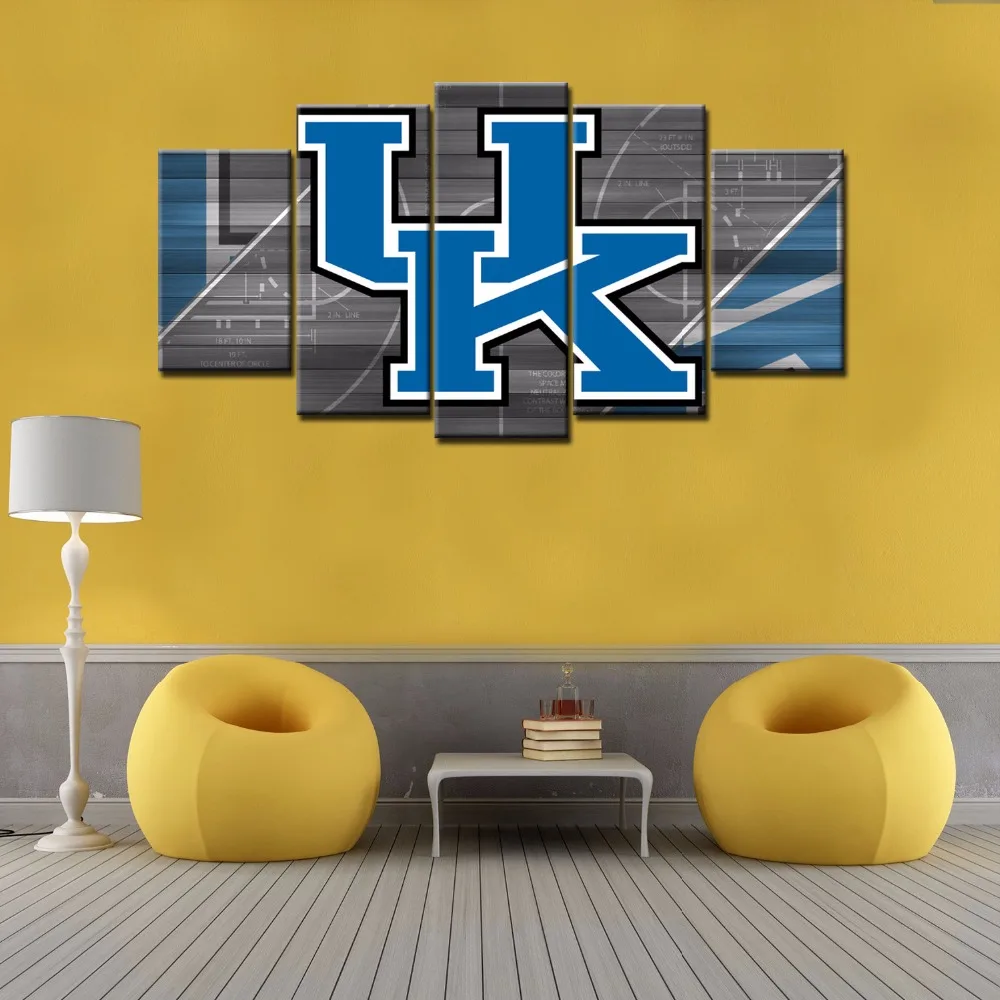 Современные буквы картины 3 шт. Большой Печать холст стены искусства Модульная