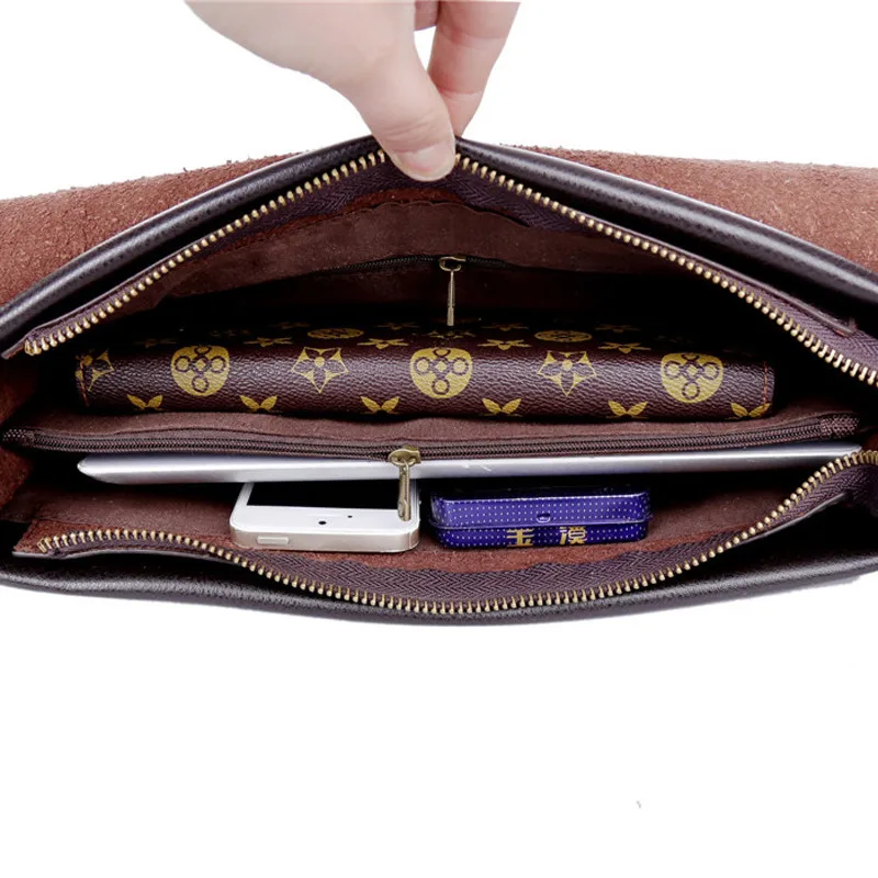 EBOYU HOT SOLD Men Shoulder Bag,men Handbags,business Bag,TOP Genuine Leather Men Bag,fashion Husband Women Men Messenger Bag