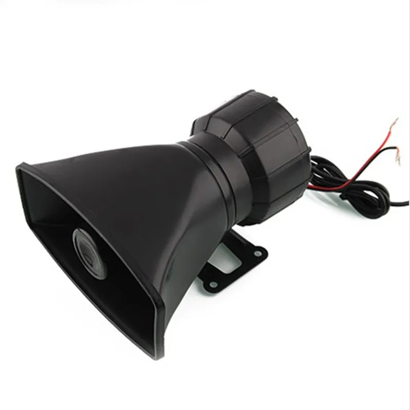 Горячая DC12V 100 Вт 5 Звук Тон Wehicle автомобиль двигатель цикл ван грузовик сирена, громкий рожок авто динамик Сигнализация Аксессуары