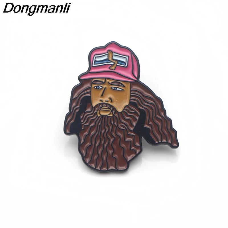 P3383 Dongmanli металлические эмалевые булавки и броши для женщин мужчин значок на