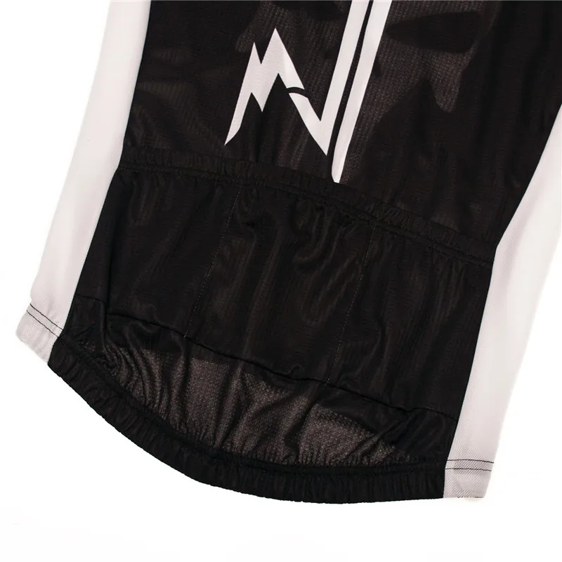 Vélo Для мужчин череп черный MTB велосипеда Джерси Downhill Велосипедная форма летние