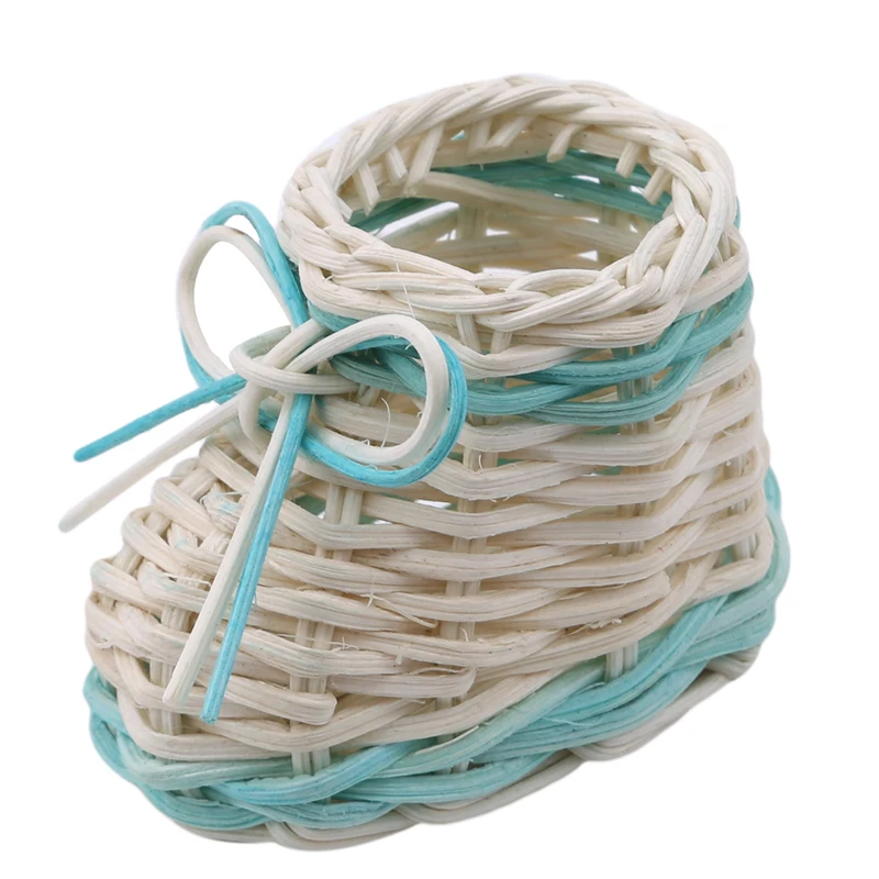 Плетеные корзины для хранения косметики разное Органайзер украшения дома