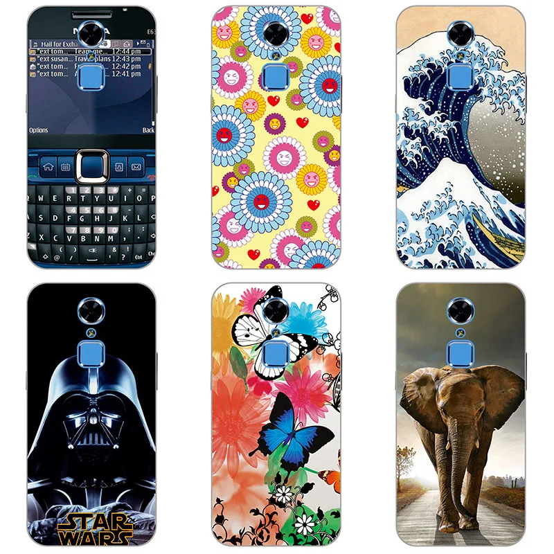 Soft TPU phone case cover For ZTE Blade A1 C880A shell Color printing originality design Painted soft |