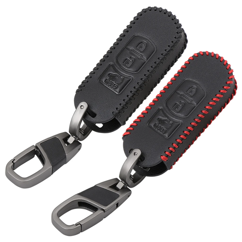 VCiiC Модный чехол для ключей из натуральной кожи мужчин брелок MAZDA 3 5 6 CX4 CX3 Axela CX5 CX7