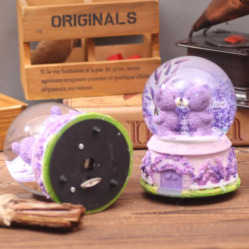 Детский Снежный шар милый из смолы подарок для девушки | Дом и сад