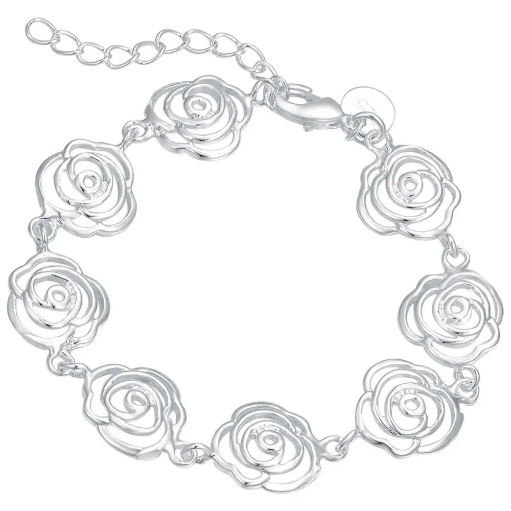 Женские браслеты из серебра 925 пробы на удачу | Украшения и аксессуары