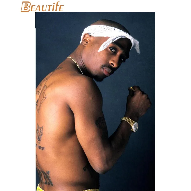 На заказ 2Pac Tupac холст Шелковый постер для домашнего декора пользовательский