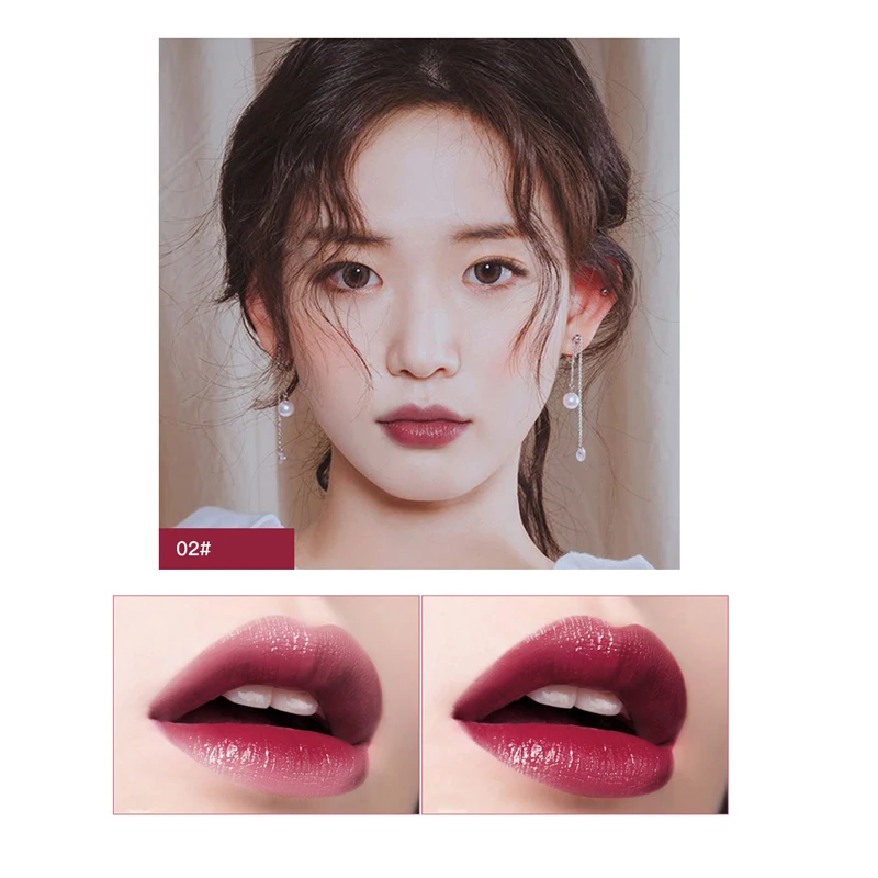 Красота Макияж 6 цветов помады легко носить настоящая матовая помада длинная