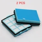 HEPA фильтры для пылесоса Philips fc8760, fc8761, fc8764, fc8766, fc8767, FC97, 2 шт. и 2 хлопка, аксессуары для пылесоса