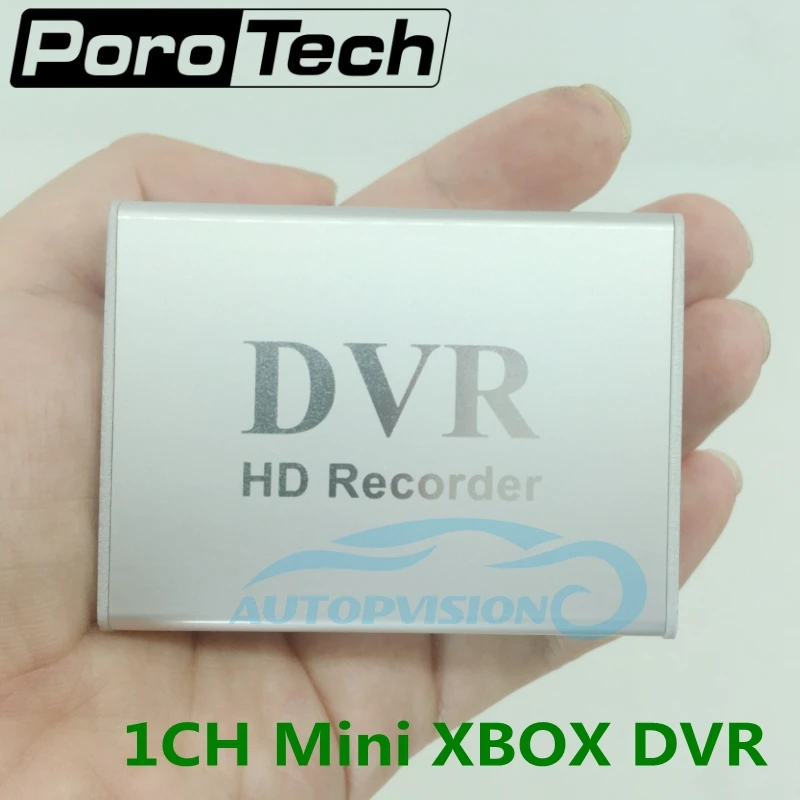 Новейший 1 канал cctv DVR+ SD карта 1Ch HD Xbox DVR в режиме реального времени Мини dvr видео рекордер доска сжатия видео
