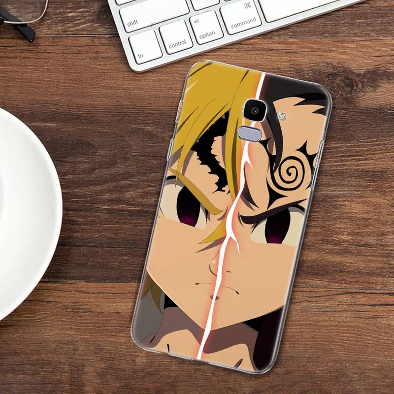 Силиконовый чехол для телефона Nanatsu No Taizai Meliodas Samsung Galaxy J8 J6 J4 2018 J2 Core J5 J7 Prime J3 2016 2017 EU