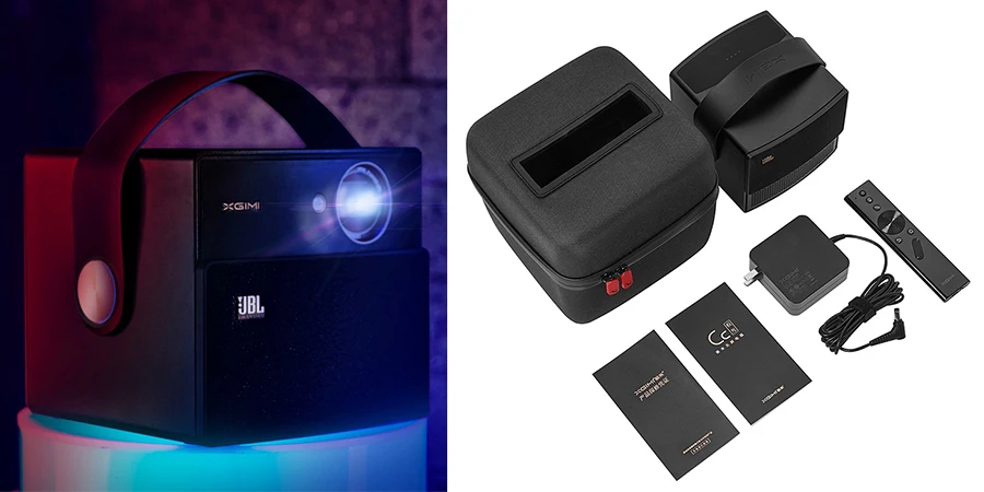 XGIMI CC Aurora Dark Knight DLP портативный проектор Wifi Bluetooth 3D затвор Android Поддержка домашнего кинотеатра 4K HD видео проекторы