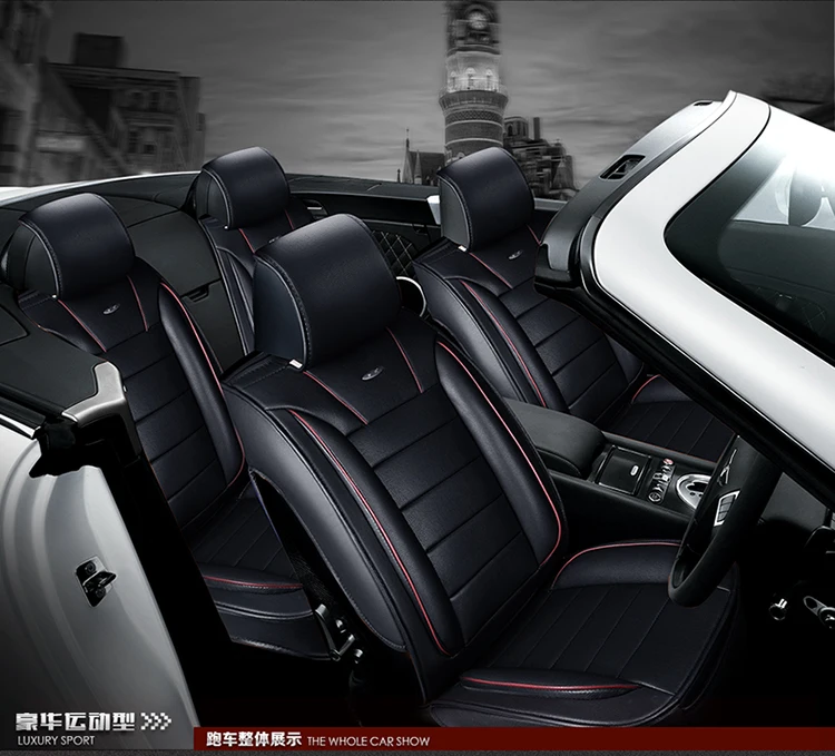 Кожаные чехлы для автомобильных сидений SWUMMYY Volkswagen 4 5 6 7 vw passat b5 b6 b7 polo golf mk4 tiguan