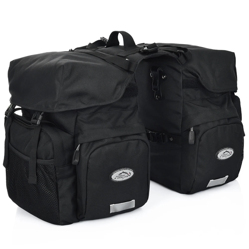 50L велосипедная сумка для велосипеда водонепроницаемая заднего сиденья