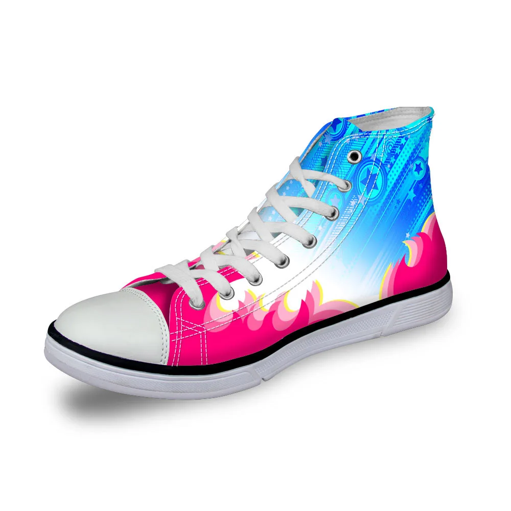 Женские кроссовки с 3D-принтом на плоской подошве | Обувь