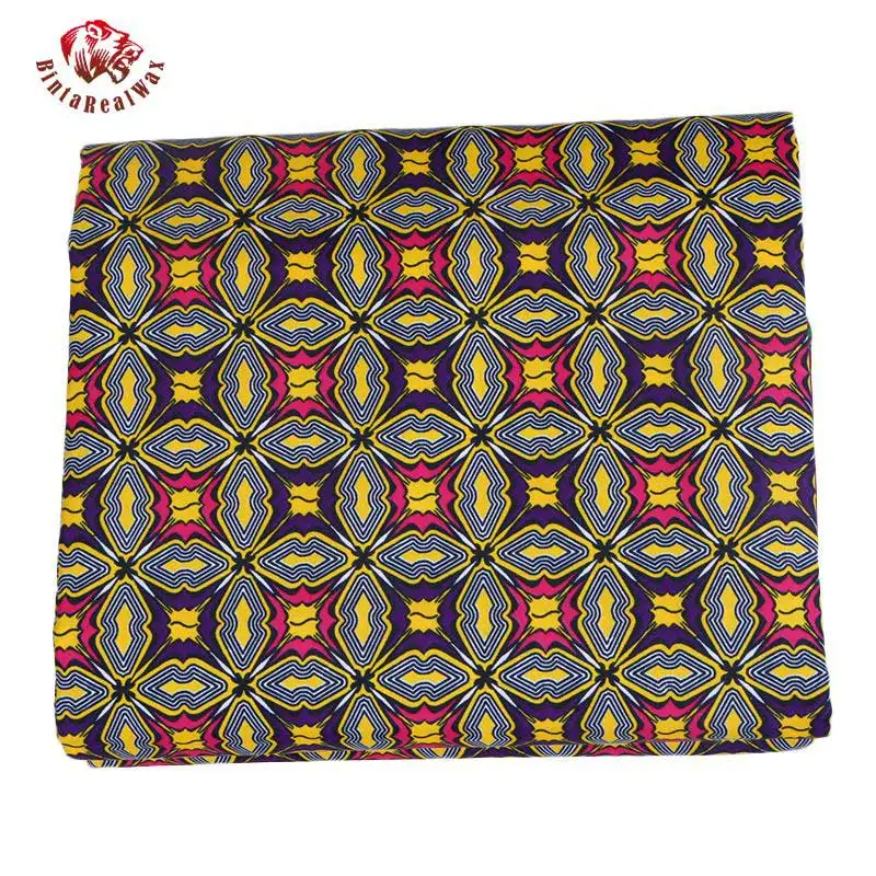 veritable bintarealwax guaranteed real dutch ankara fabric new bintarealwax african wax prints fabric 6 yards fp6005