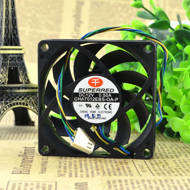 

Free Delivery. Cha7012ebs - oa - p 7 cm 7015 12 v 0.50 A 4 line CPU cooling fans