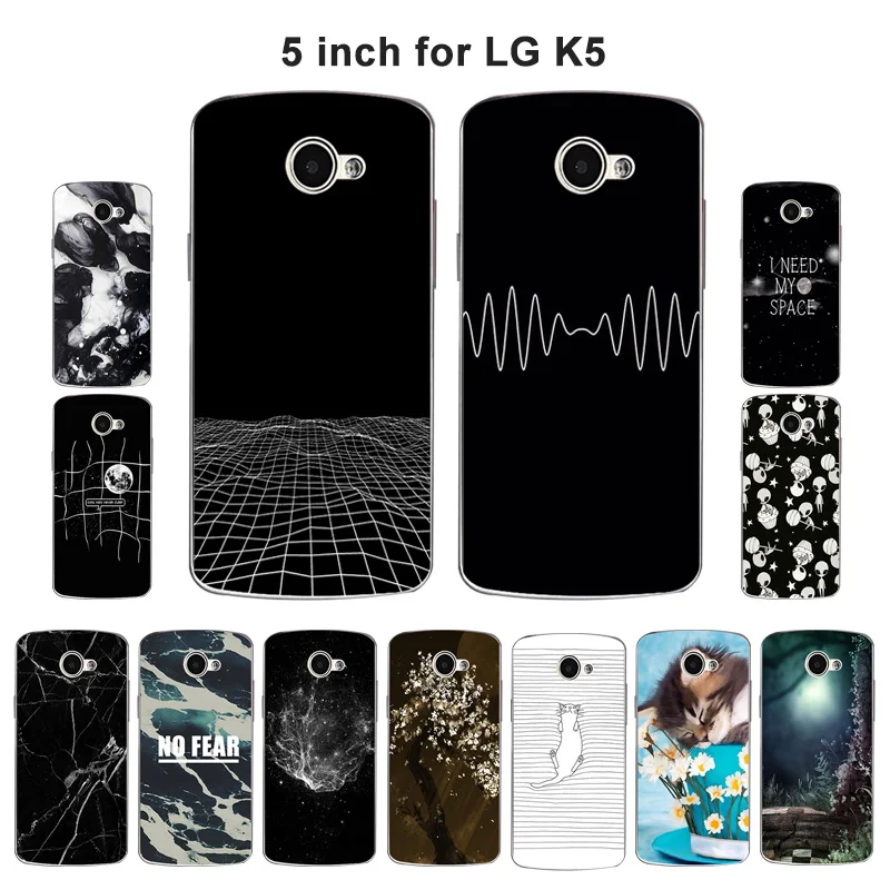 Чехол для LG K5 роскошный мягкий чехол из ТПУ X220 X220DS 5 0 дюйма K задняя крышка с