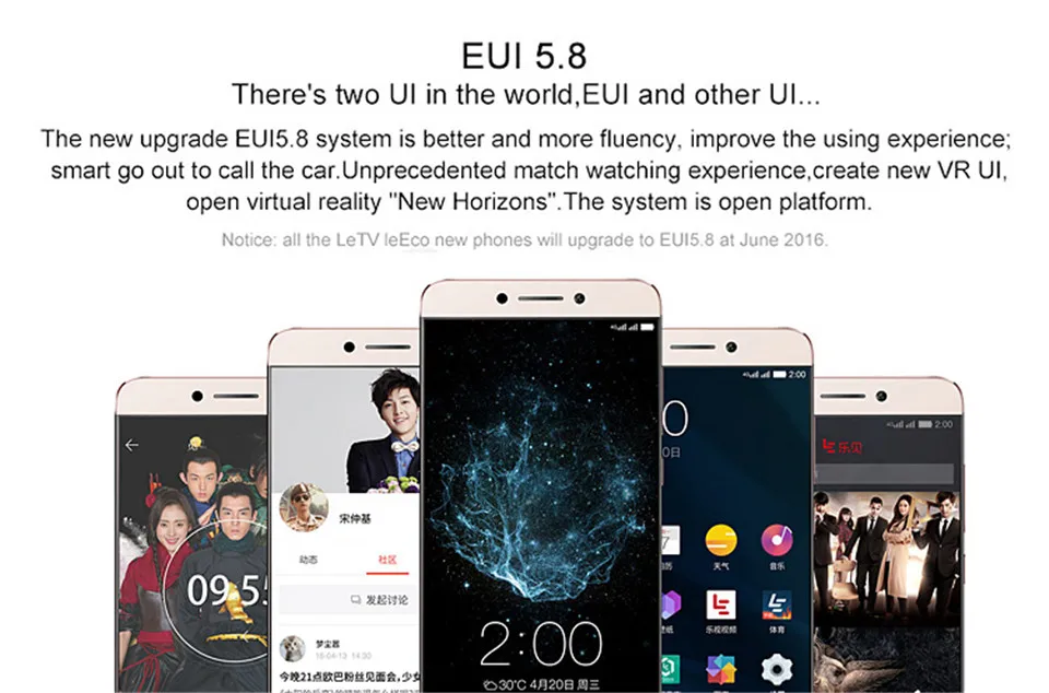 LeEco LeTV Le S3 X522 X526 5,5 дюймов Octa core Snapdragon 652 3 ГБ Оперативная память 32 ГБ Встроенная память 16.0MP Android 6,0 3000 мАч 4G LTE Мобильного Телефона
