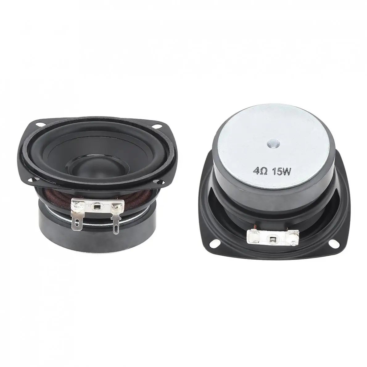 

3 Inch 15W Portable Waterproof Tweeter Full Frequency Loud Speaker Rubber Car CD Amplifier for Outdoor Bathroom Motorcycle