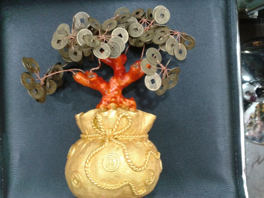 6 29 &quotH фэн шуй счастливое китайское Восточное японское бонсай монета денежное