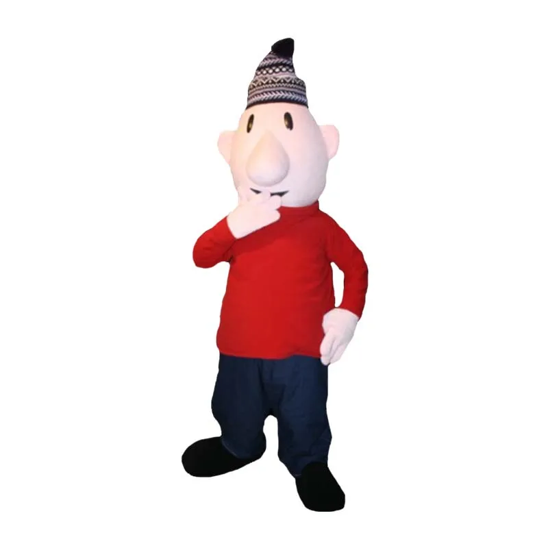 

High qiality Pat a Mat Mascot Costume Cartoon Character mascot Costume Mascot for Adult Halloween purim party event
