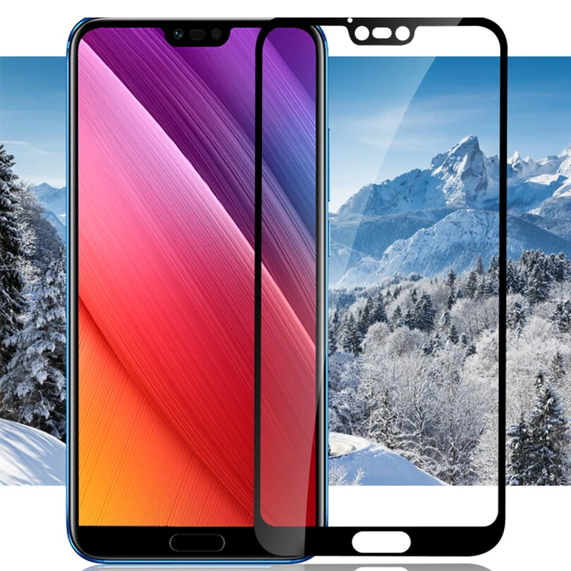 Защитное стекло закаленное для Huawei Honor 10 8C 8X Max 9 Lite Magic2 Play V20|Бамперы| |