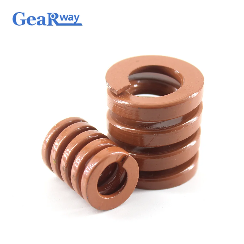 Коричневая компрессионная пружина Gearway супер тяжелая загрузка для пресс форм