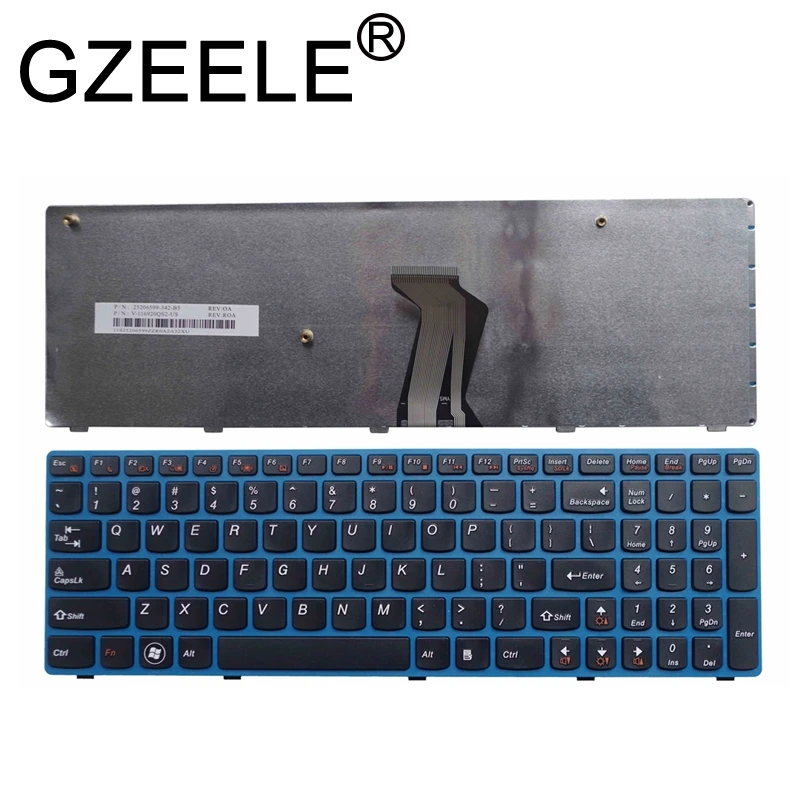 

GZEELE New English Laptop Keyboard for LENOVO V570 V575 Z570 Z575 B570 B570A B570E V580 V580C B570G B575 B575A B575E B590 B590A