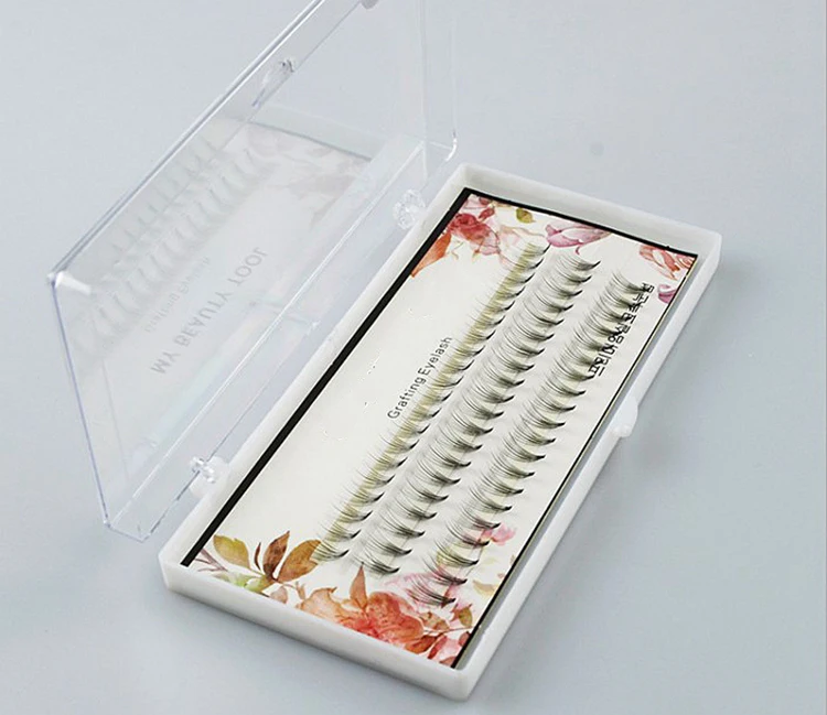 Ресницы для наращивания норковые толщина 0 07 8/10/12 мм 1 шт.|lash fan|mink stripsfan lashes |