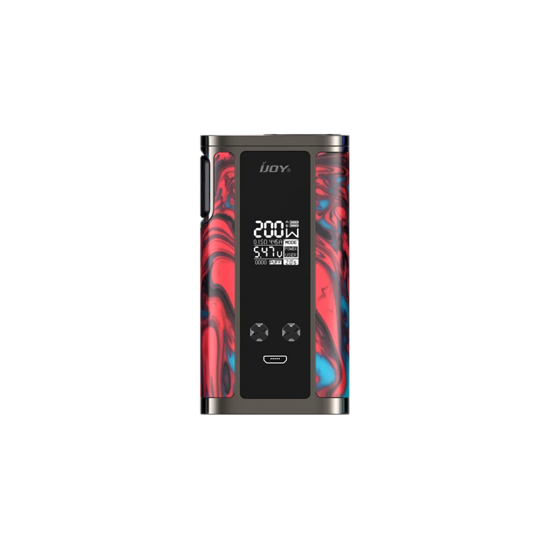 Оригинал IJOY капитан смола 200 Вт коробка мод Vape бак электронная сигарета vape