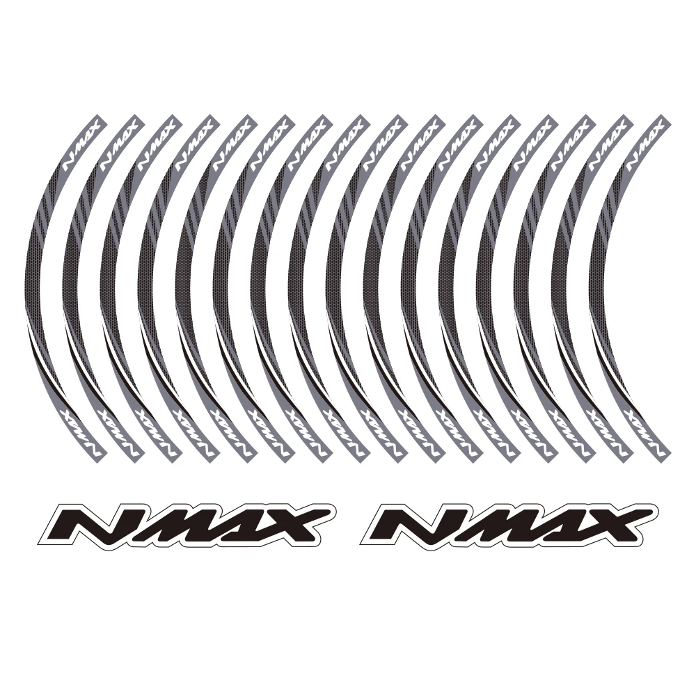 KODASKIN 2D колесико принтера обод эмблема наклейка для Yamaha NMAX NMAX125 NMAX155