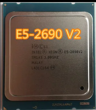 Процессор Intel E5 2690 V2 e5 SR1A5 3 0 Ghz 10 Core 25MB Socket LGA 2011 ЦП Xeon 2690V2|Процессоры| |