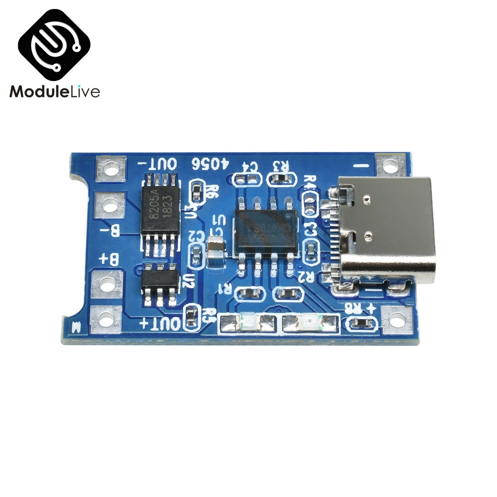 5 шт. В 1 А Type C USB 18650 TP4056|Аксессуары для электроинструментов| |
