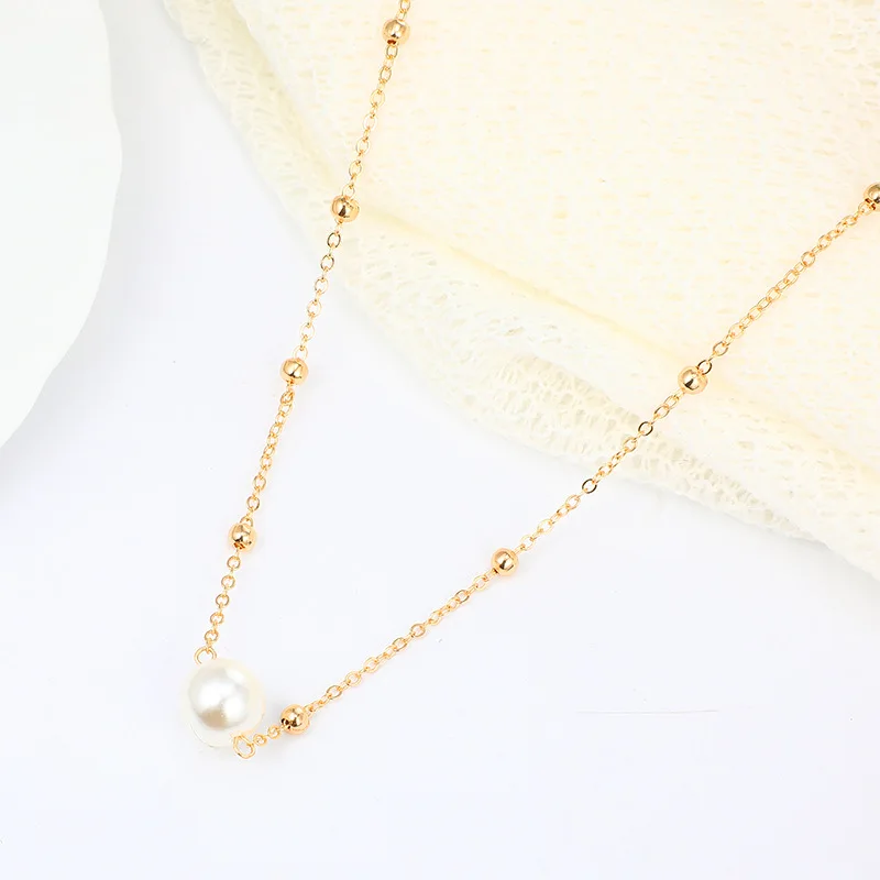 2019 модное Оригинальное золотое ожерелье в богемном стиле с натуральным жемчугом