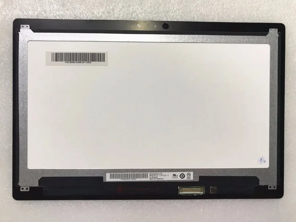 ЖК-экран 13 3 дюйма для DELL Inspiron 5368 5378 p69g + сенсорный дигитайзер в сборе рамка B133HAB01.0