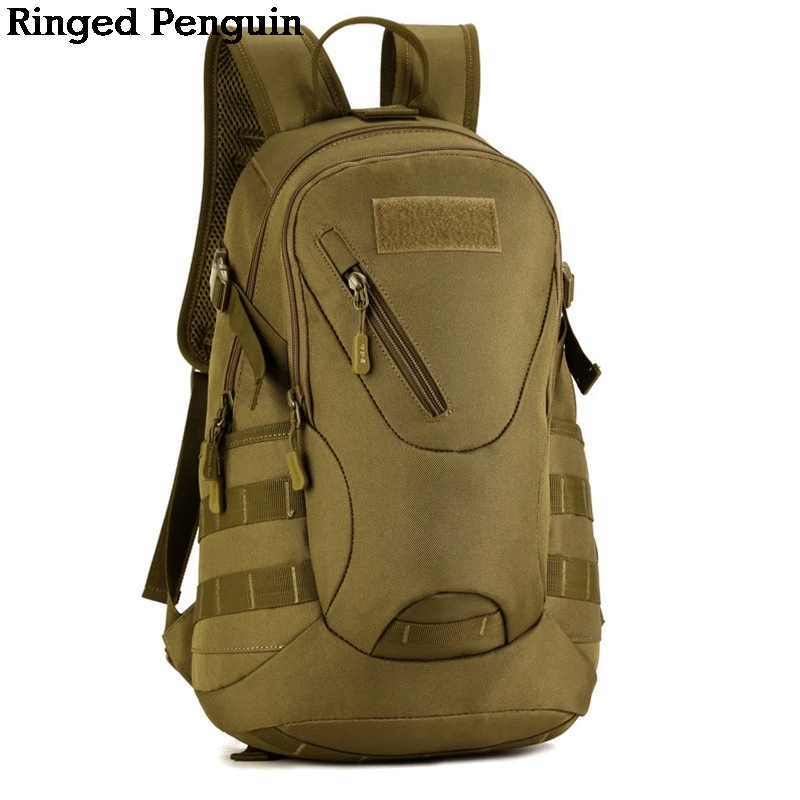 Ringed Penguin Waterproof 3D Military Tactics Backpack Rucksack Bag 20L for Hike Trek Camouflage Travel | Багаж и сумки