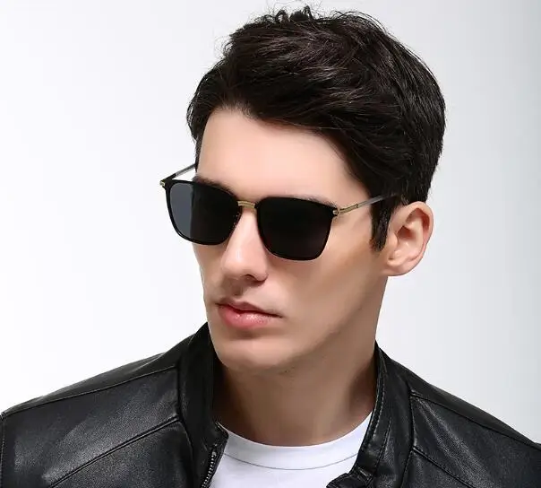 ROUPAI night vision goggles glasses driving yellow sunglasses men Vintage Polarized uv400 high quality oculos de visao noturna | Аксессуары