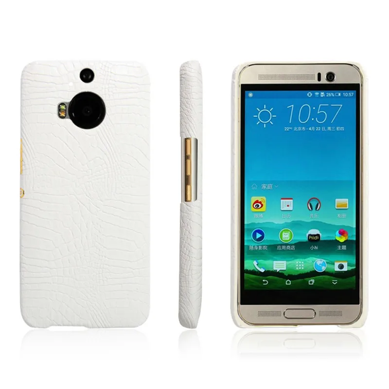 Для HTC M9 Plus + M9Plus чехол с крокодиловым рисунком Жесткий для телефона из ПК
