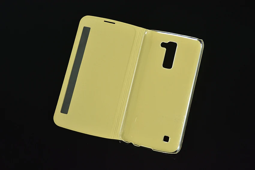 Кожаный чехол-книжка для LG K10 LTE K 10 LGK10 K102016 K10LTE K420N K430 K430DS F670, чехол для смартфона с функцией быстрого ответа