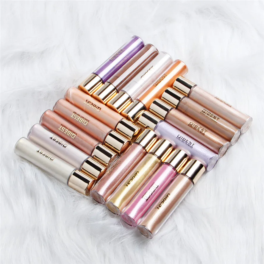 QIBEST новый косметический хайлайтер пудра для макияжа 1 шт блестящая с жемчугом